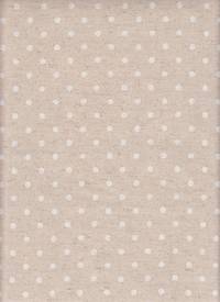 Wachstuch Dots natur weiß Wachstuch Dots natur weiß