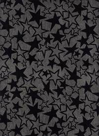 Wachstuch Sterne grau Wachstuch Sterne grau