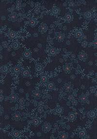 Wachstuch Blumen blau Wachstuch Blumen blau