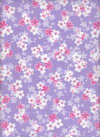 Wachstuch Sakura flieder Wachstuch Sakura flieder