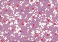 Wachstuch Blütenast helllila Wachstuch Blütenast helllila