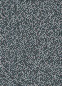 Wachstuch Karakusa klein petrol Wachstuch Karakusa klein petrol