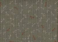 Wachstuch Libellen grün/braun beidseitig Wachstuch Libellen grün/braun beidseitig