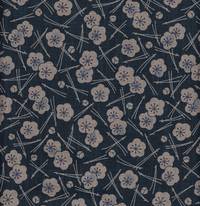 Wachstuch Ume & Matsu blau Wachstuch Ume & Matsu blau