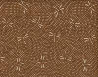 Wachstuch Libellen senfgelb Wachstuch Libellen senfgelb