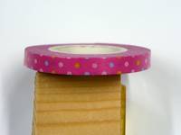 Masking Tape Dot pink 6mm