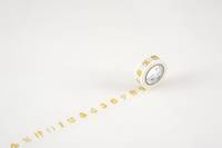 mt Masking Tape number / symbol gold 15mm mt Masking Tape number / symbol gold 15mm