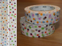Washi Tape drop 2er Set green&lavender 15mm Washi Tape drop 2er Set green&lavender 15mm