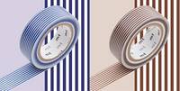 Washi Tape 2er Set border blue/brown 15mm Washi Tape 2er Set border blue/brown 15mm