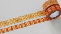 Washi Tape Alsace orange 2er Set 15+20mm Washi Tape Alsace orange 2er Set 15+20mm