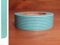 Washi Tape border turquoise green 15mm Washi Tape border turquoise green 15mm