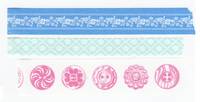 Washi Tape Button blue 3er Set 10+15+20mm Washi Tape Button blue 3er Set 10+15+20mm