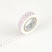 Washi Tape marble scarlet 15mm Washi Tape marble scarlet 15mm