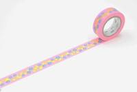 Washi Tape mt ex Retro flower 15mm Washi Tape mt ex Retro flower 15mm