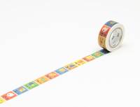 Washi Tape mt Kids alphabet A-M 15mm Washi Tape mt Kids alphabet A-M 15mm