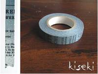 Washi Tape Old Book blau 10mm Washi Tape Old Book blau 10mm