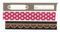 Washi Tape Photo deco black 3er Set 15mm Washi Tape Photo deco black 3er Set 15mm