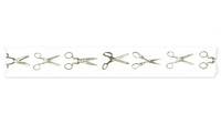 Washi Tape Scissors brown 15mm Washi Tape Scissors brown 15mm