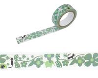 Washi Tape Shinzi Katoh Flower land 15mm Washi Tape Shinzi Katoh Flower land 15mm