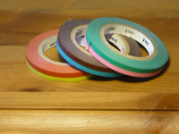 Washi Tape Slim 2tone 3er Set B neon 6mm Washi Tape Slim 2tone 3er Set B neon 6mm