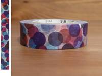 Washi Tape Spot blue 15mm Washi Tape Spot blue 15mm