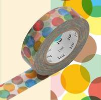 Washi Tape Spot yellow 15mm Washi Tape Spot yellow 15mm