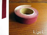 Masking Tape textil Leinen Rouge 15mm Masking Tape textil Leinen Rouge 15mm