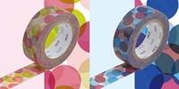 Washi Tape Spot 2er Set wine x blue 15mm Washi Tape Spot 2er Set wine x blue 15mm