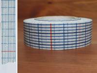 Washi Tape grid indigo 18mm Washi Tape grid indigo 18mm