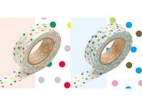 Washi Tape drop 2er Set red&blue 15mm Washi Tape drop 2er Set red&blue 15mm