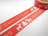 Masking Tape Christmas Reindeer 15mm