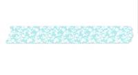 Washi Tape Fleur blue 15mm