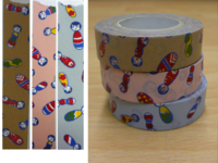 Washi Tape kokeshichan 3er Set 15mm