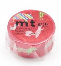 Washi Tape mt ex animal dot 20mm