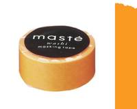 Washi Tape solid neon orange 15mm