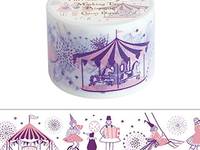 Wide Washi Tape Circus Dream 38mm