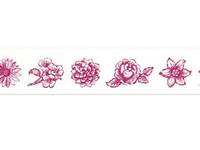 Washi Tape Corsage red 20mm
