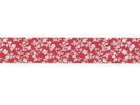 Washi Tape Fleur red 15mm