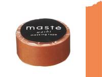 Washi Tape solid warm orange 15mm