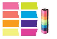 Washi Tape Neon Color Mix 8er Set 15mm