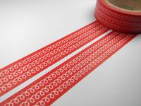 Washi Tape red iron wire 15mm