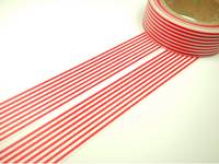 Washi Tape lines red 15mm