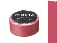 Washi Tape solid bordeaux 15mm