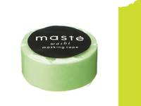 Washi Tape solid neon light green 15mm
