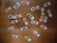 small seal 68pcs. KOKESHICHAN small seal 68pcs. KOKESHICHAN