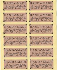 Aufkleber Handmade 12pcs Aufkleber Handmade 12pcs
