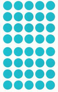 Aufkleber Punkte türkis 80pcs Aufkleber Punkte türkis 80pcs