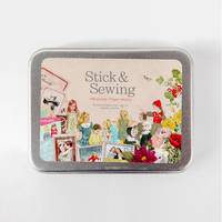 Stick & sewing Paper sticker Vintage Stick & sewing Paper sticker Vintage