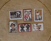 water activated seal 6pcs Smoking water activated seal 6pcs Smoking