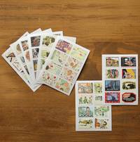 Stamp Sticker Flower Stamp Sticker Flower